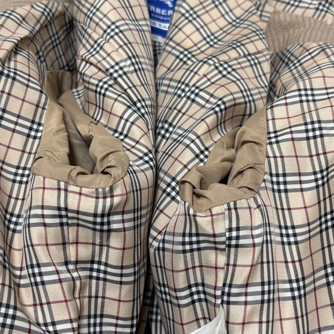 訳あり特価 BURBERRY BLUE LABEL ノバチェック ダッフルコート