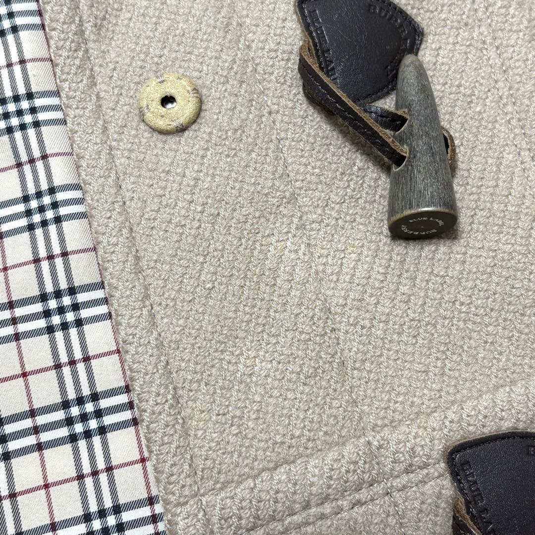 訳あり特価 BURBERRY BLUE LABEL ノバチェック ダッフルコート