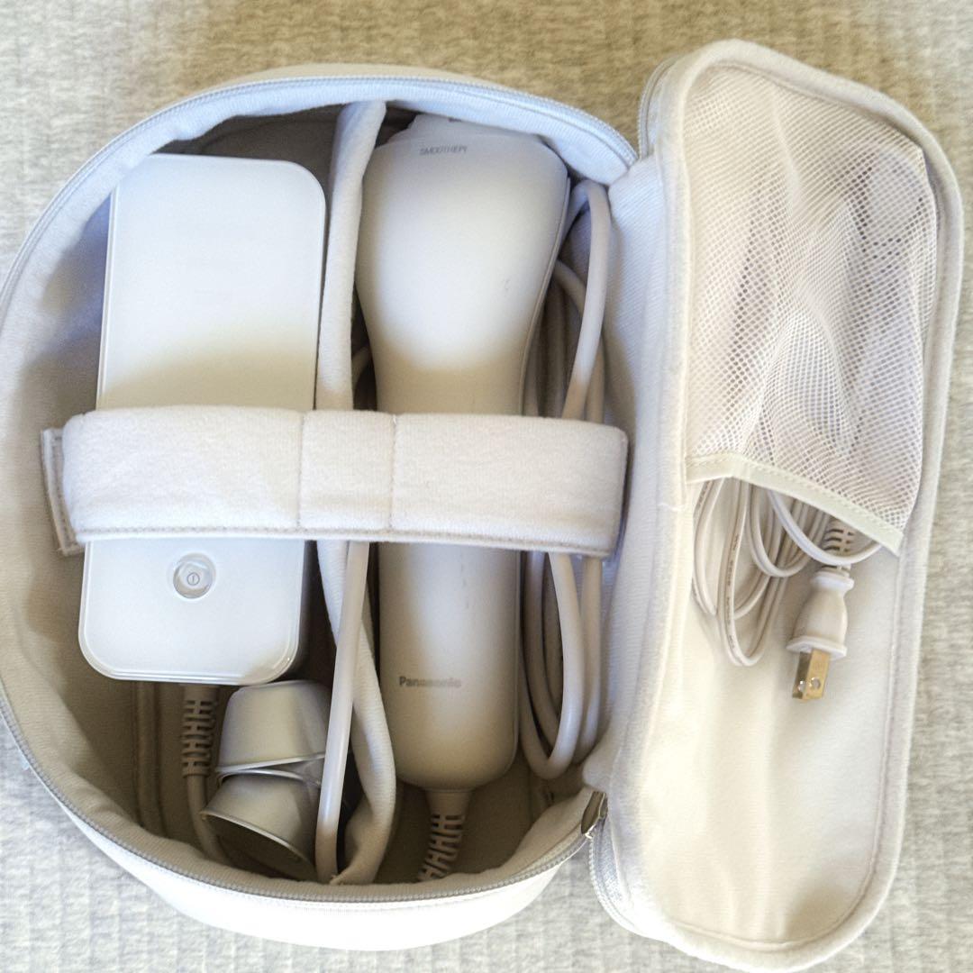 美品　動作確認済　Panasonic 脱毛器 ES-WG0A ホワイト　美容