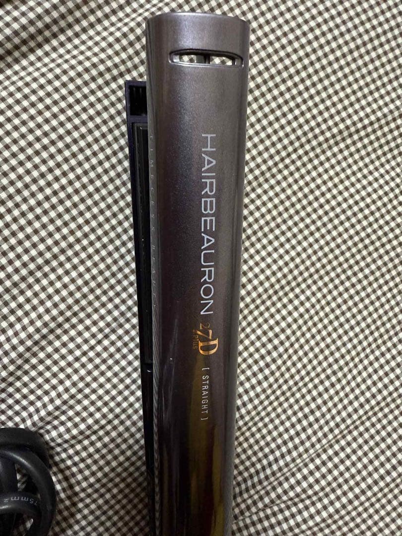 HAIRBEAURON 27D ストレートアイロン パープル