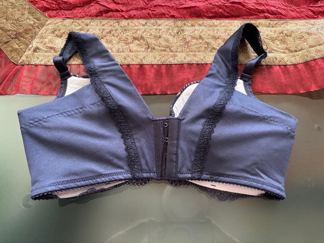 新品　株式会社ナウ ナウフィール 補正下着 ブラジャー C75ミュールブルー