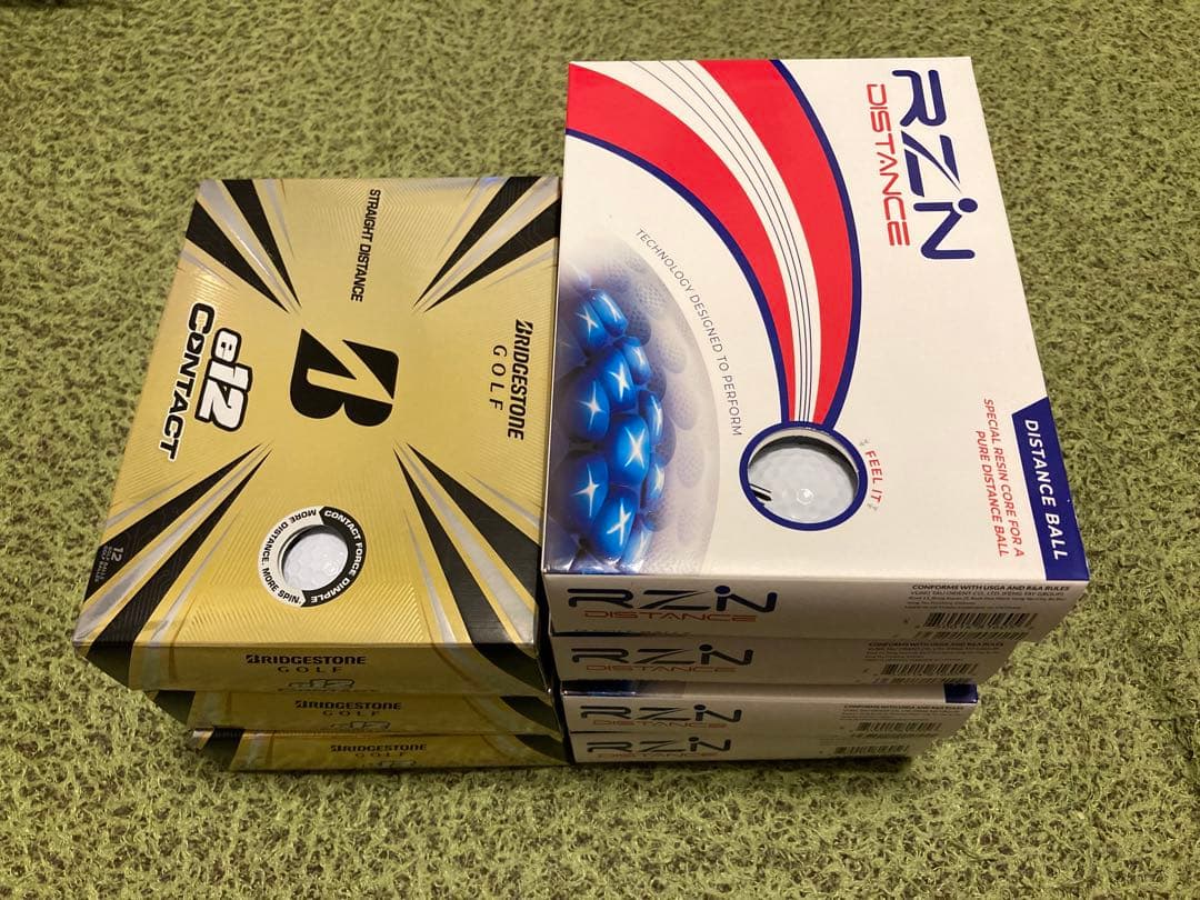 まとめ、バラ売りRZN DISTANCE BRIDGESTONE e12 計7箱