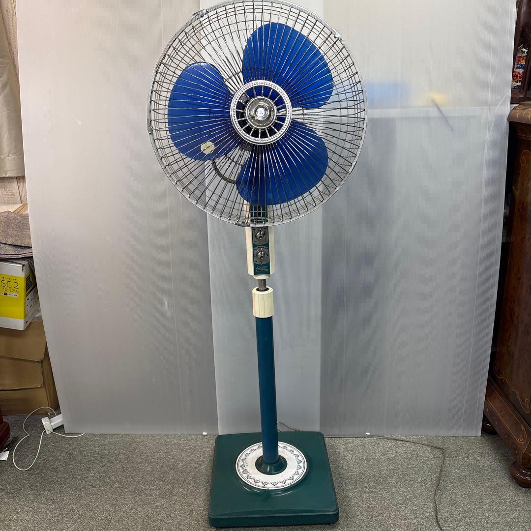三菱電機製の昭和レトロな大型扇風機、S40-MP形