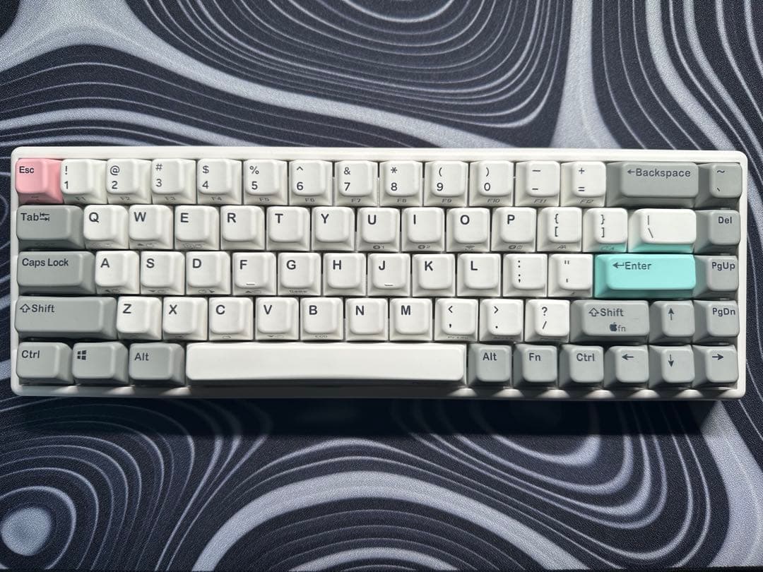 キーボード NiZ Atom68 Cloud White