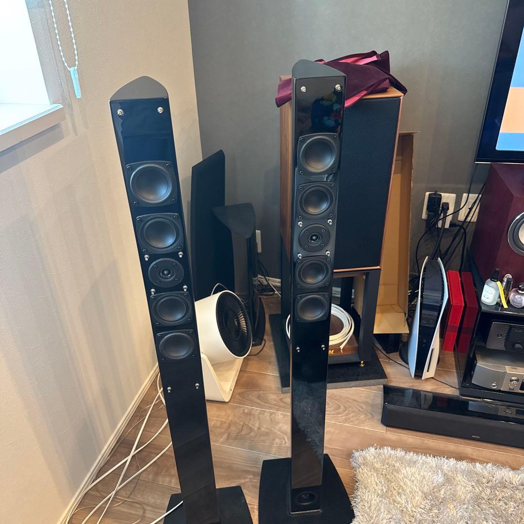 極美品　DENON トールボーイスピーカーペア　SC-T7L2ピアノブラック