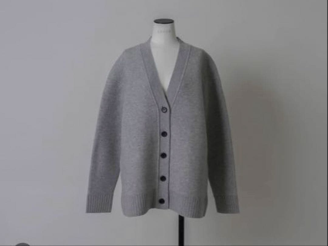 LOHEN 2023AW グレー カーディガン