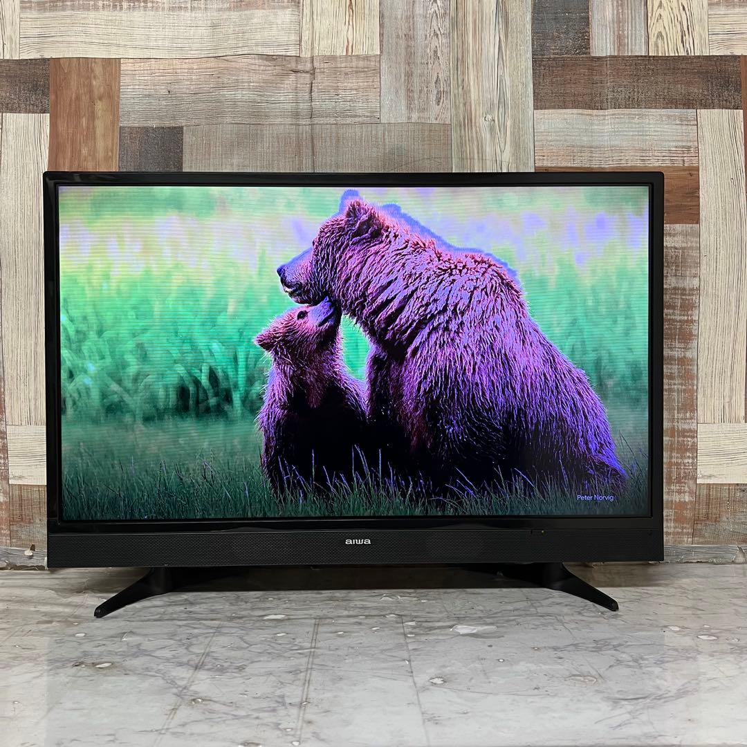 全国送料込❣️aiwa32V型地デジ・BS・CSWチューナー裏番組録画対応テレビ