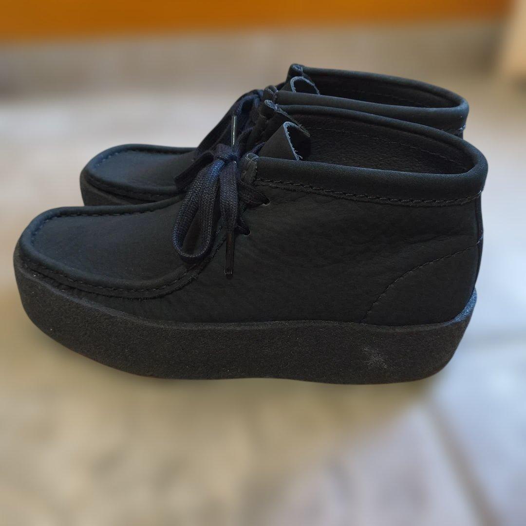 t*y様 厚底 CLARKS W WALLABEE CUP BOOT 黒