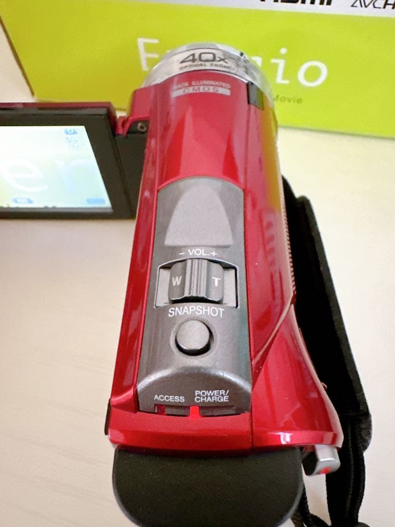 JVC エブリオ GZ-HM99-R ビデオカメラ Victor