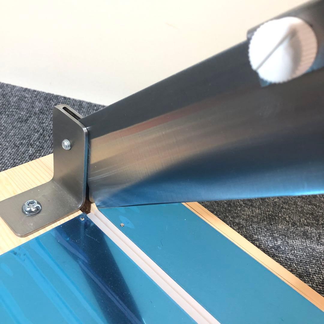 【新品未使用】ナガノ産業 ステンレスもち切りおまかせカッター（トレー＆のし棒付）