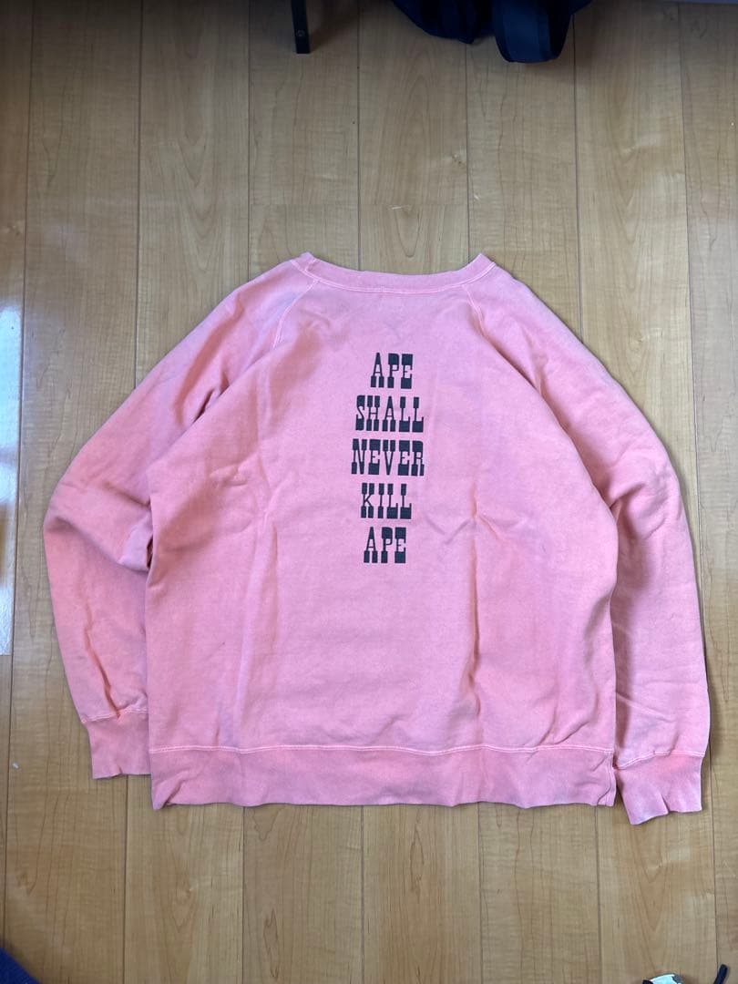 90s APE 最初期タグ スプルースサンプリング オレンジ XL NIGO