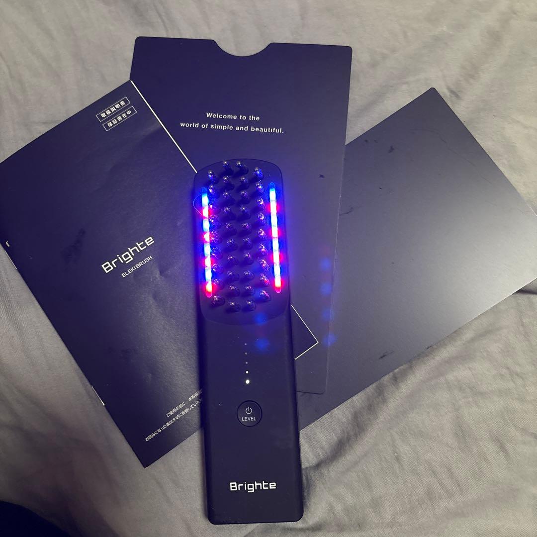 【値下げ交渉できるだけ応じます】Bright 電気バリブラシ　佐々木希