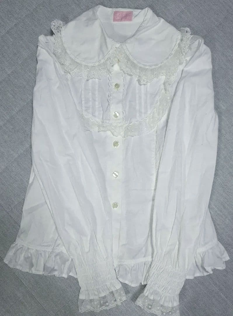 angelicpretty 長袖ブラウス　リボン　レース