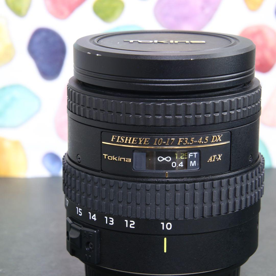 ♥︎◇美品 ◇魚眼レンズ ◇TOKINA 10-17mm FISHEYE キヤノン