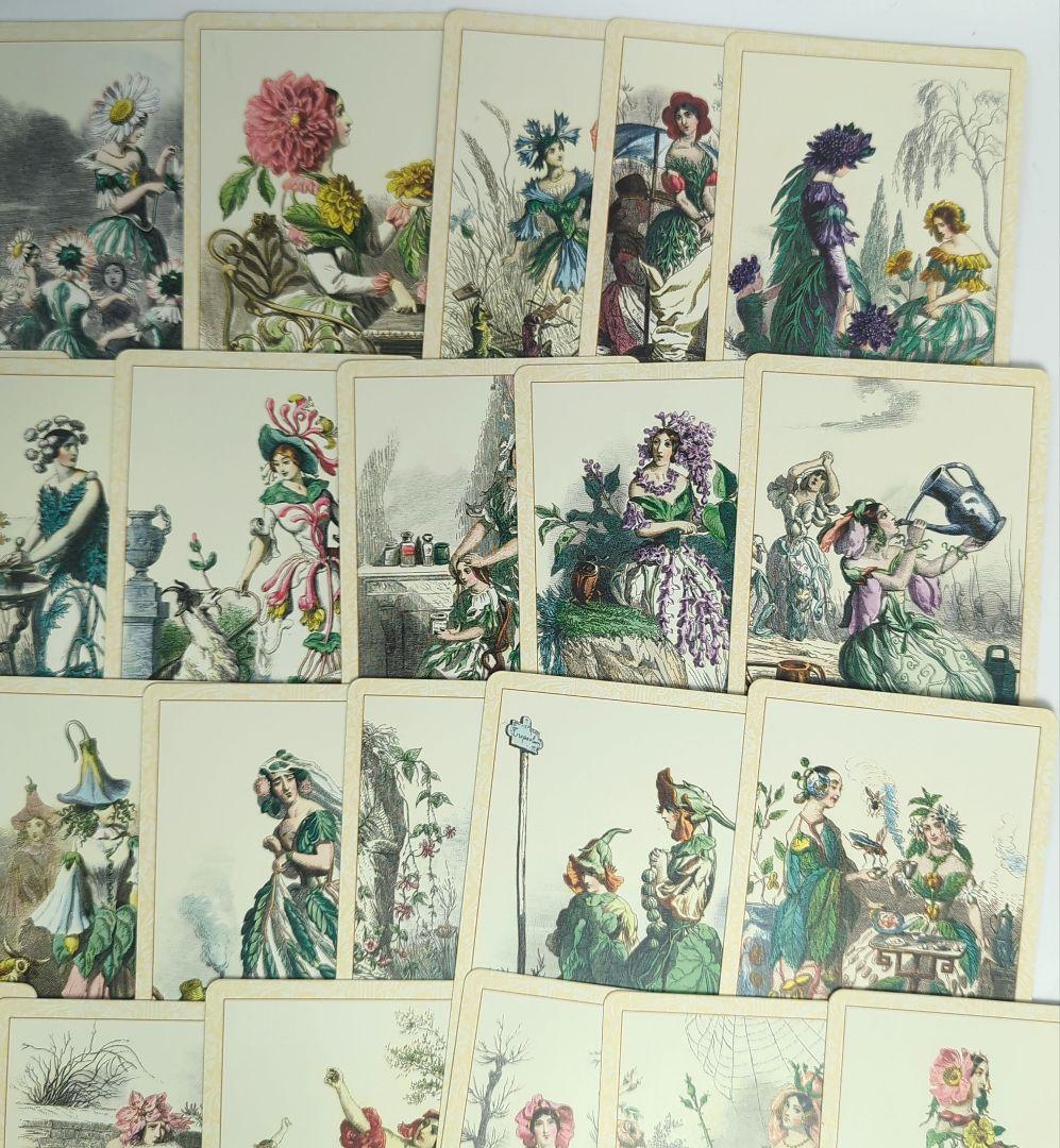 絶版　希少　ヴィクトリアン・フラワー　タロットカード　カレン・マホニー　未使用品