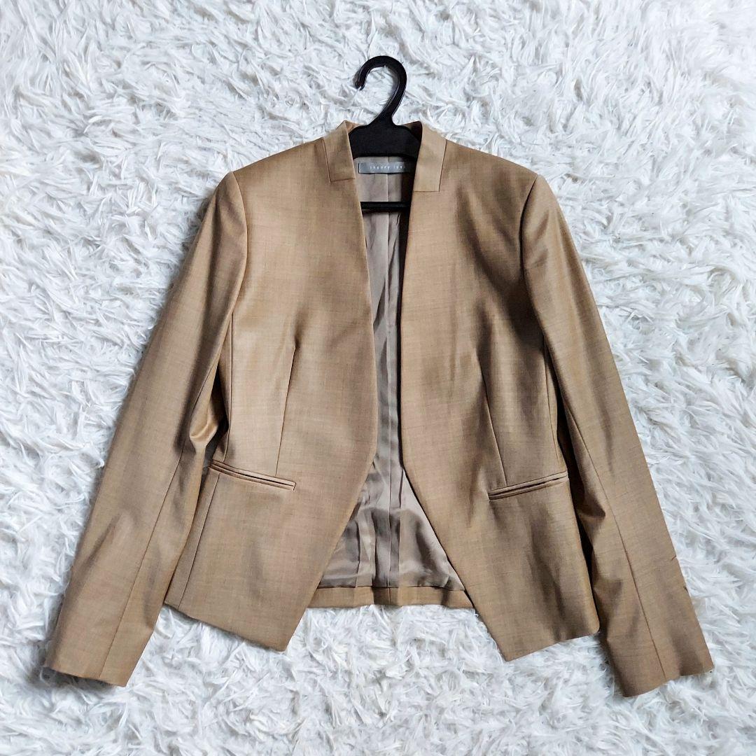 [美品]セオリーリュクス　EXECUTIVE　パンツスーツ　ブラウン系　サイズ別