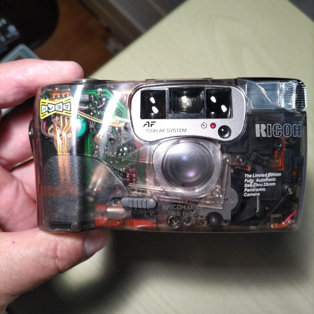 5*RICOH　リコー　パノラマキット付きフイルムカメラ　約３０位前