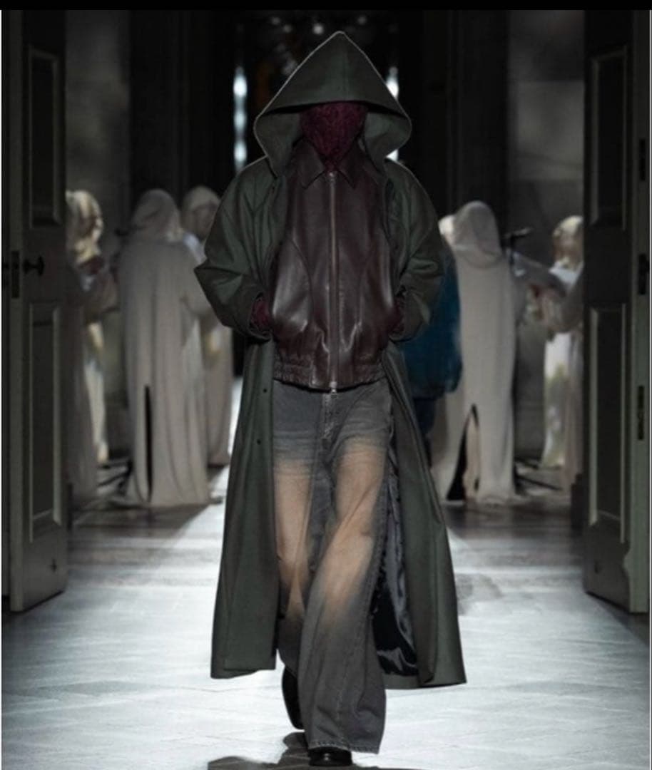 パンツ JUHA 24AW RUST BAGGY WIDE DENIM PANTS