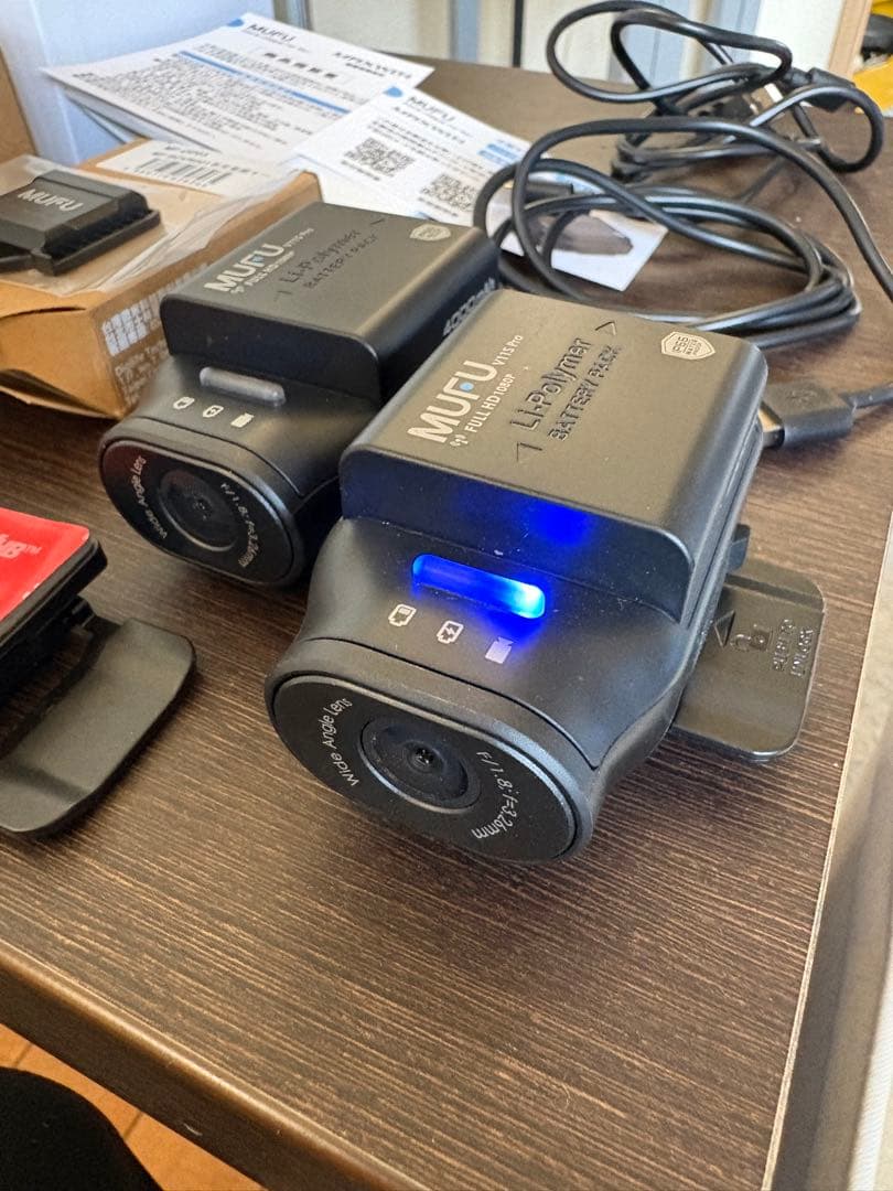 MUFU MAXWIN ドライブレコーダ1台、取り付けオプション付き