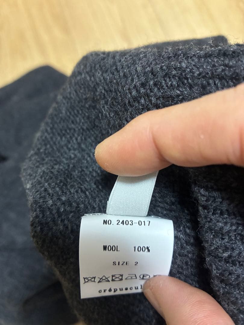 crepuscule クレプスキュール WG Turtle Neck