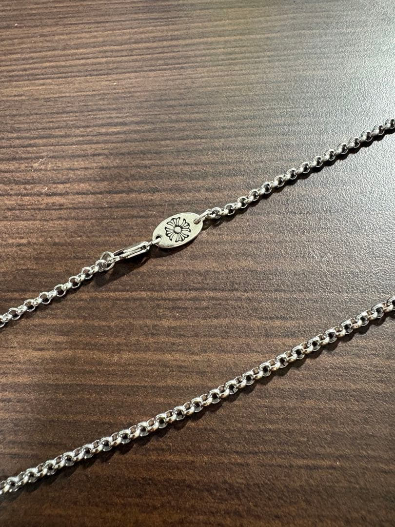 クロムハーツ　十字架　チェーン付き　55㎝　即購入可