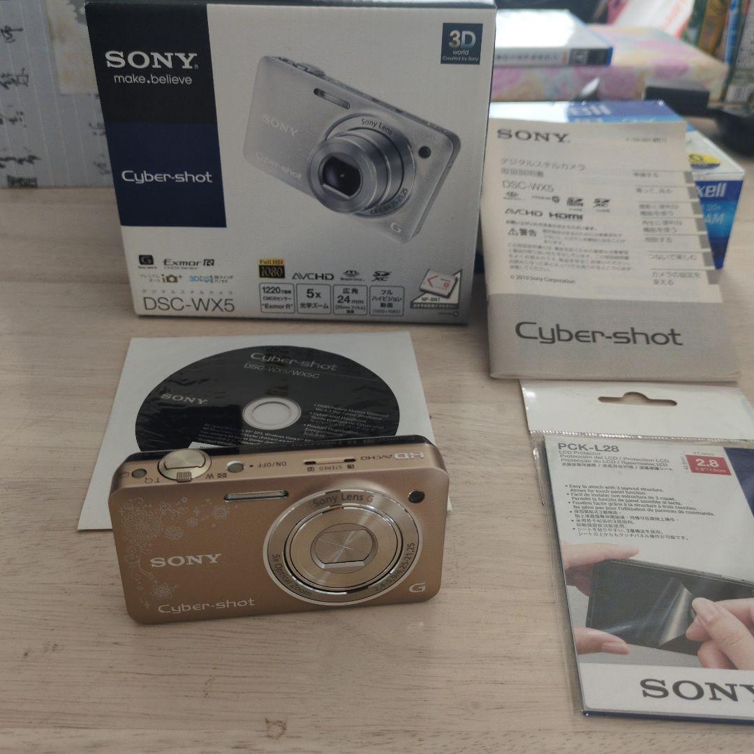 【電池SDカードなし】SONY Cyber-shotDSC-WX5 12.2MP