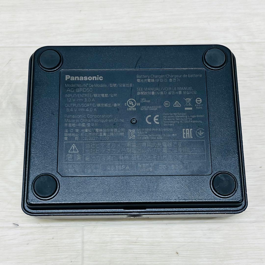 Panasonic パナソニック バッテリーチャージャー AG-BRD50