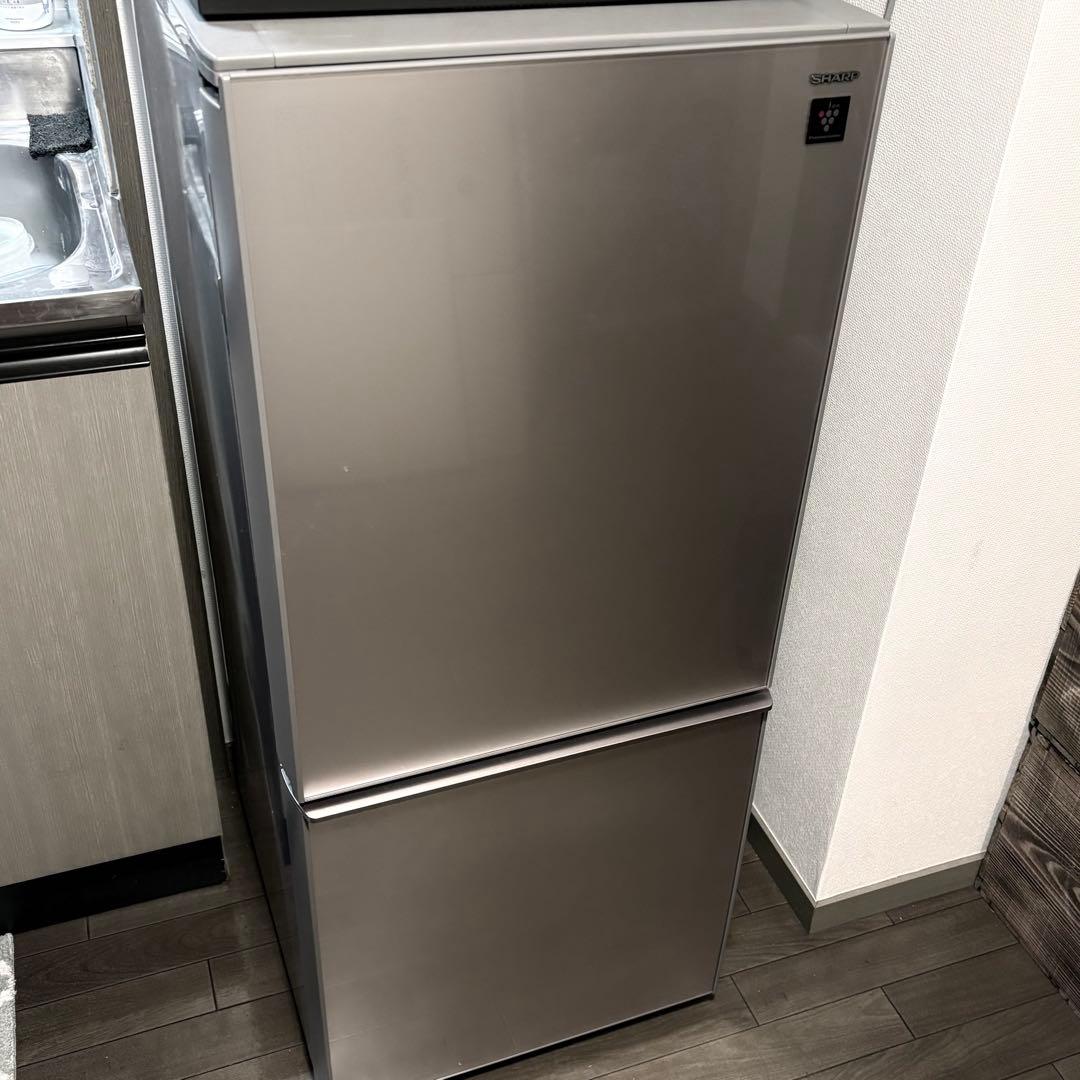 【SHARP 】冷凍冷蔵庫 プラズマクラスター（137L）SJ-GD14D