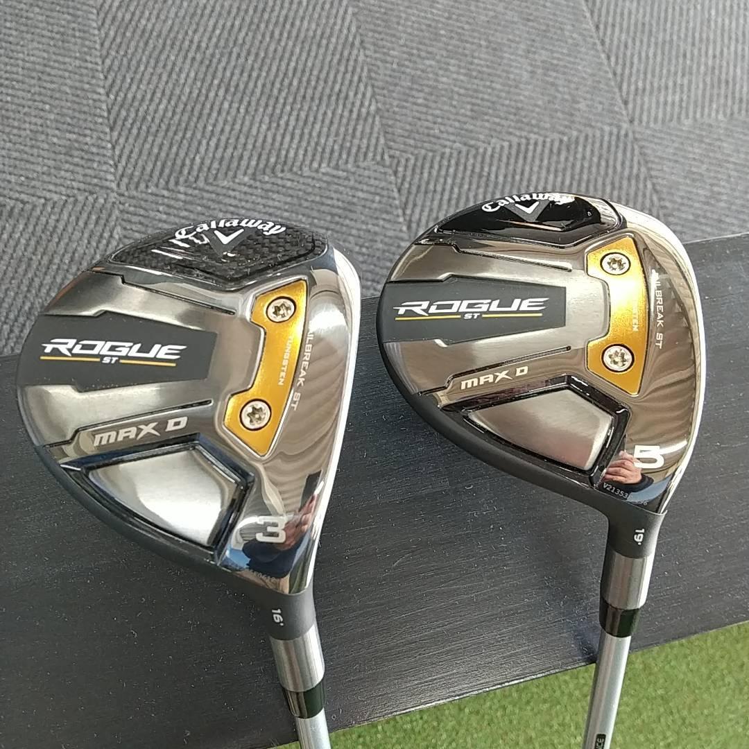 ROGUE ST MAX D TOUR AD UB 5S 3W 5W 2本セット