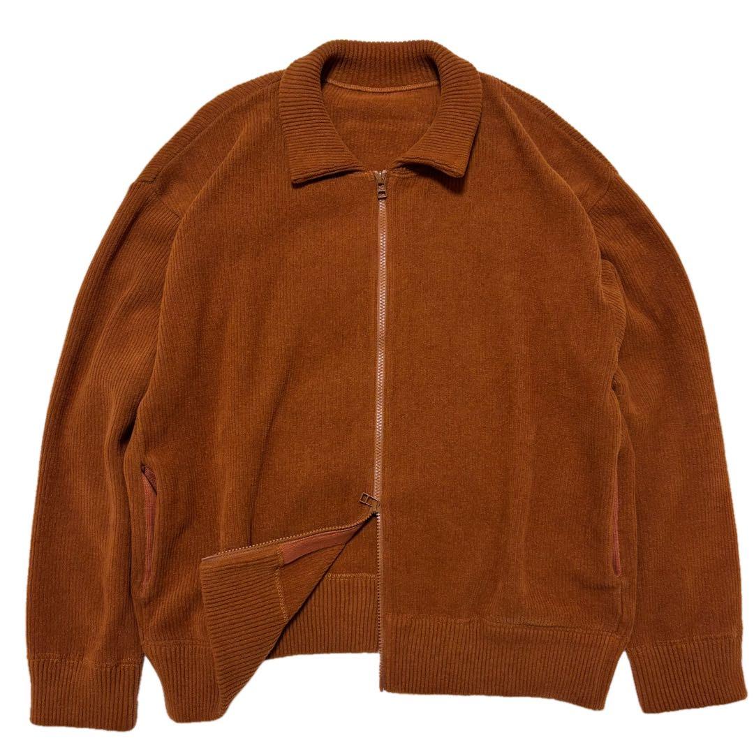 ✨未使用級✨公式完売品✨クレプスキュール　コーデュロイジップブルゾン　キャメル