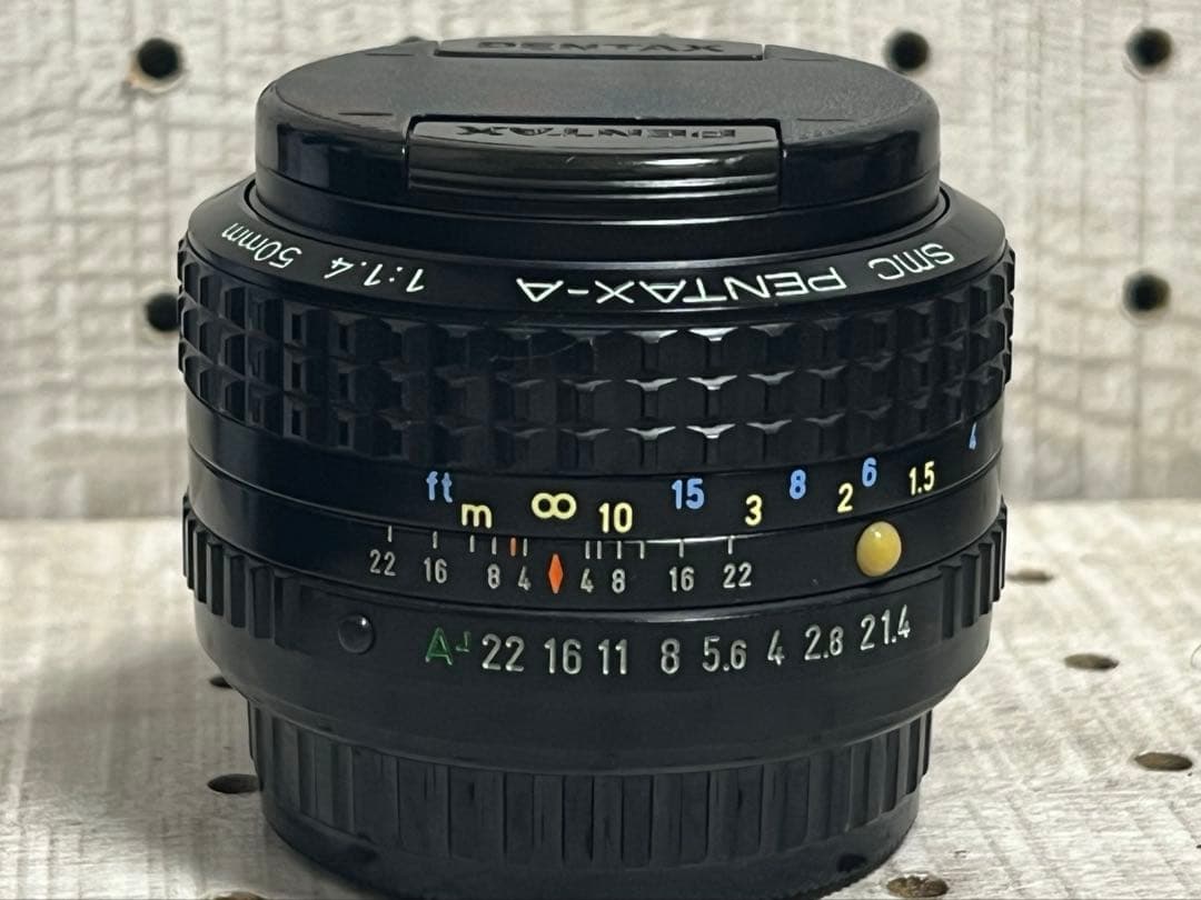 SMC Pentax-A Pentax 50mm F1.4単焦点レンズ