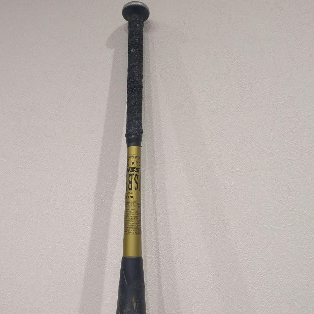 少年軟式MM18 軟式バット ブラック/ゴールド