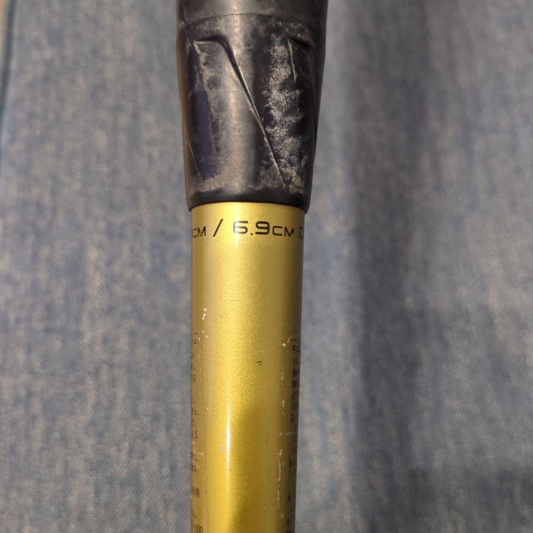 少年軟式MM18 軟式バット ブラック/ゴールド