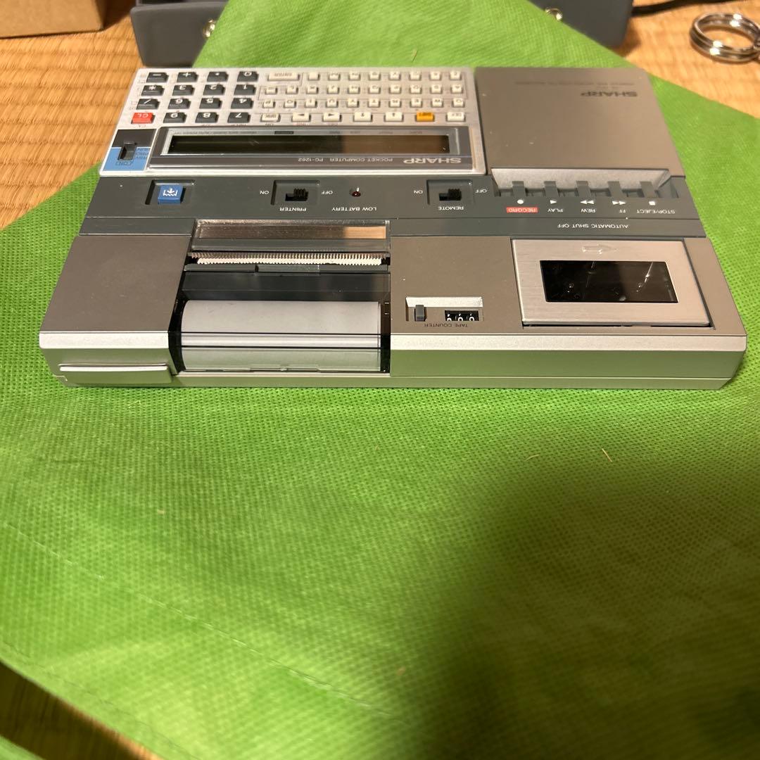 シャープ　ポケットコンピュータ　pc-1262 セット