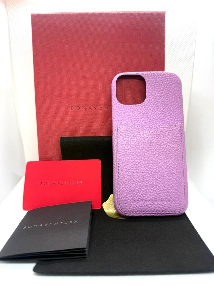 BONAVENTURA ボナペンチュラ iPhone14 ケース パープル
