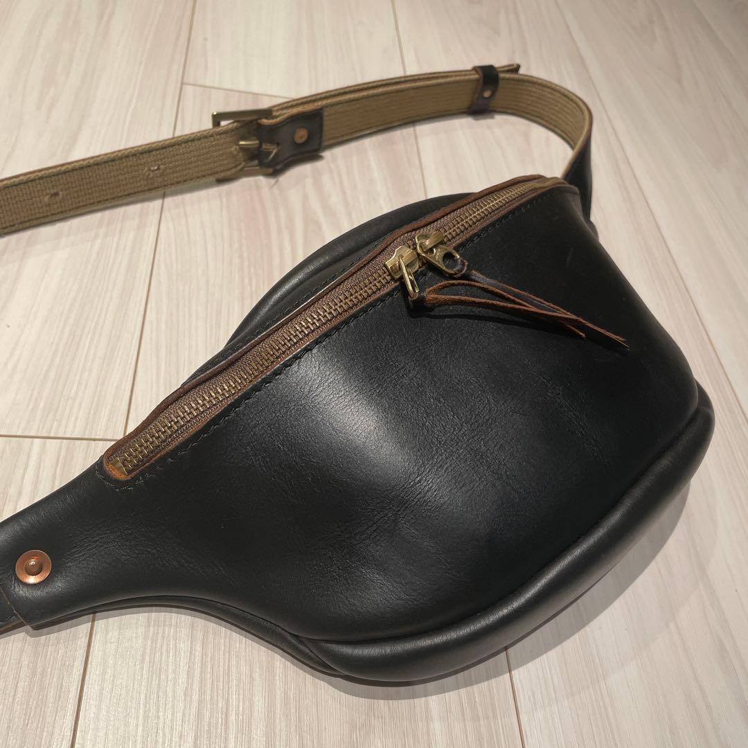 ブッチャーカスタムレザーワークス⭐︎ボディバッグFanny pack
