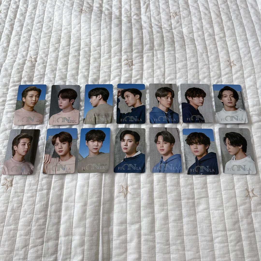 【公式】BTS FILA Now ON ノベルティ トレカ 14枚セット
