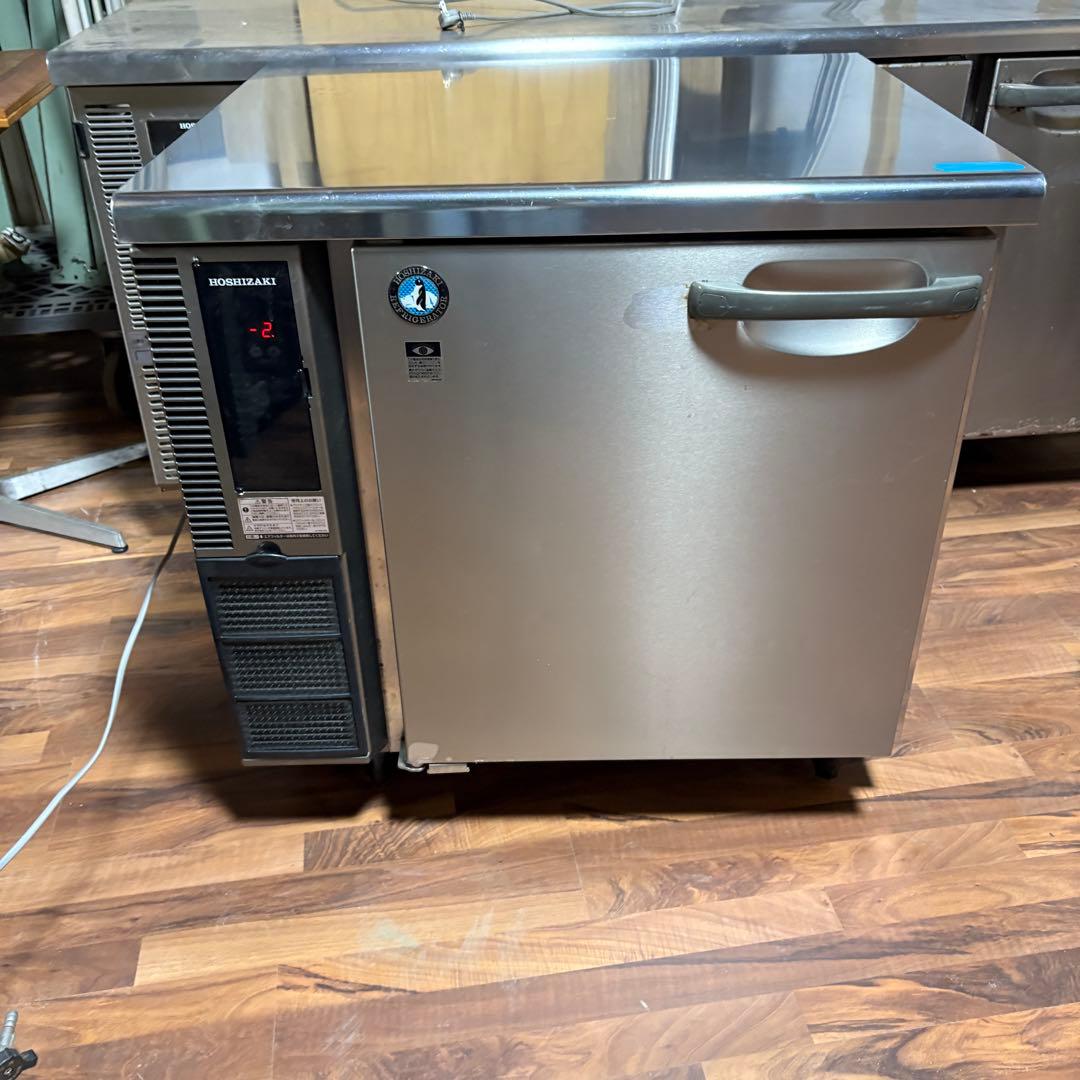 ② 美品　送料込み　HOSHIZAKI　ホシザキ　業務用　テーブル形冷蔵庫