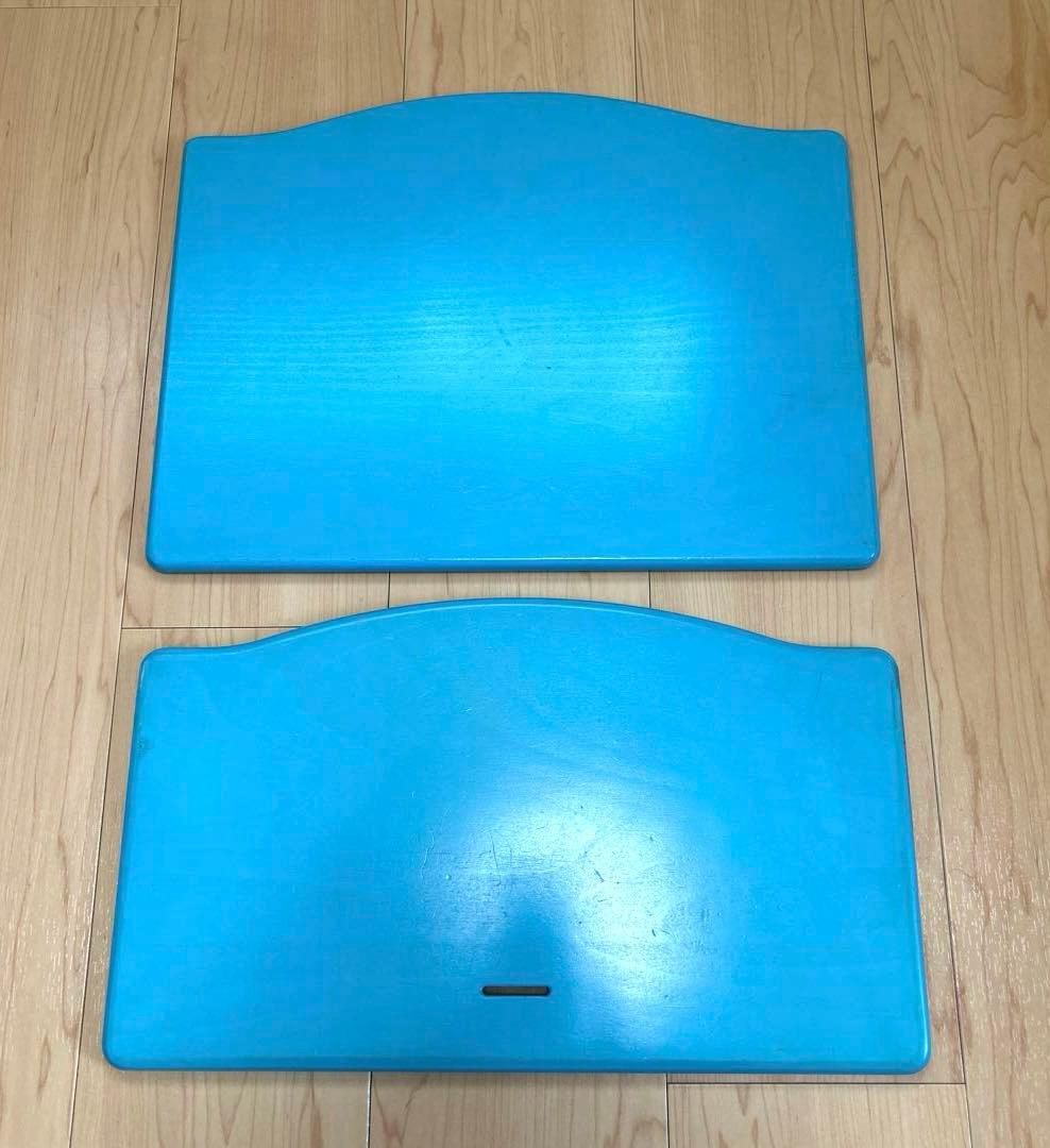 【美品】STOKKE TRIPP TRAPP ターコイズブルー S/N4〜