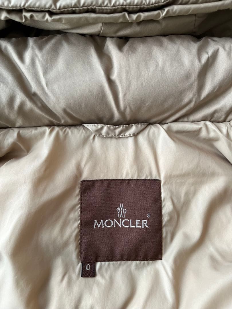 MONCLER モンクレール バレンティーヌ ダウンコート 茶タグ00