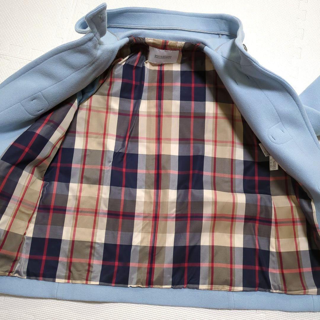 【新品未使用】マッキントッシュフィロソフィー　ダッフルコート　38　ブルー