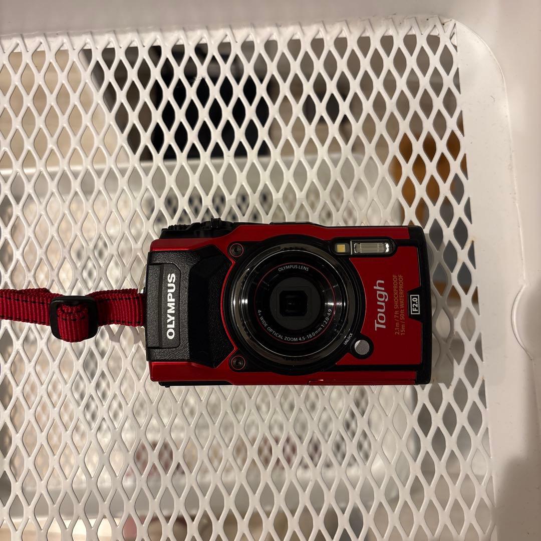 OLYMPUS Tough TG-5 レッド 【1200万画素】