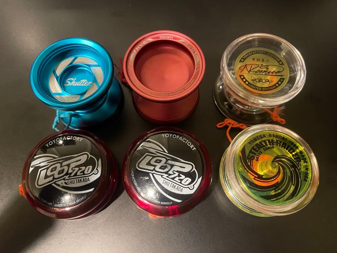 ヨーヨー 6個セット 交換用パーツ付き