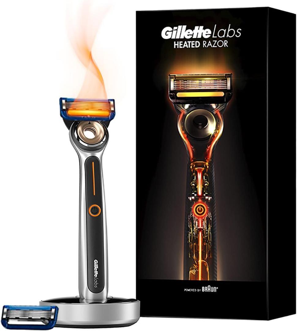 【新品】ジレットGillette Labsヒーテッドレーザー髭剃り (カミソリ）