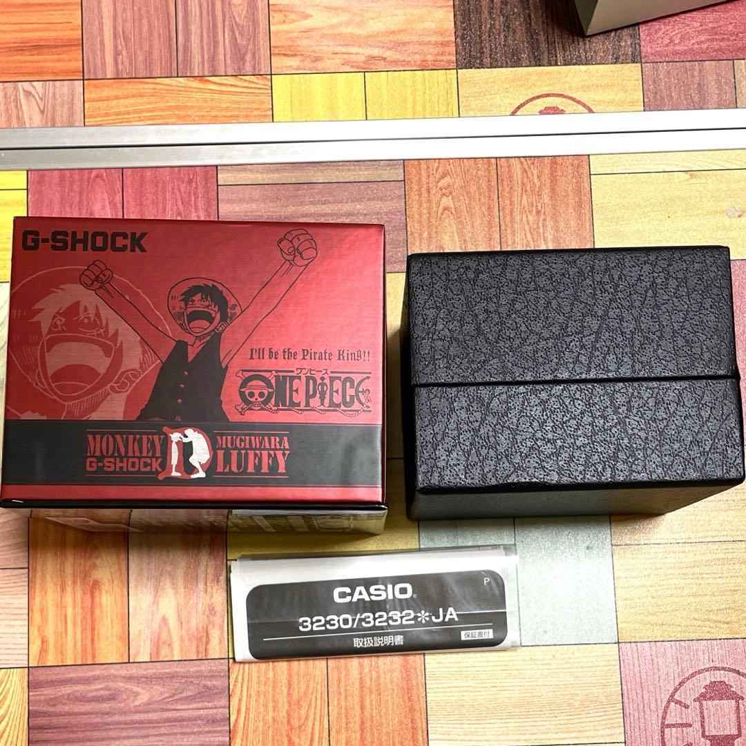 新品未使用　ワンピース　G-SHOCK モンキー・D・ルフィ　モデル