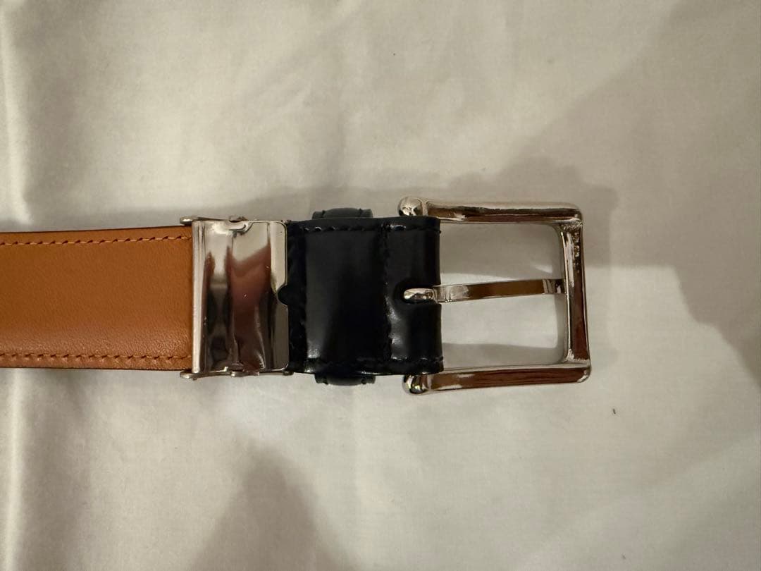 J.PRESS コードバン馬革 日本製ブラックベルト美品 2/12金で一時停止