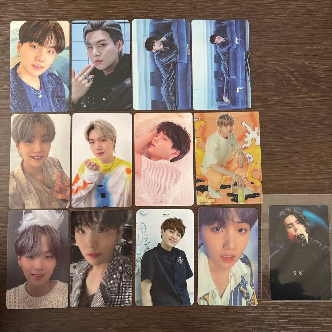 BTS SUGA シュガ ユンギ トレカ セット