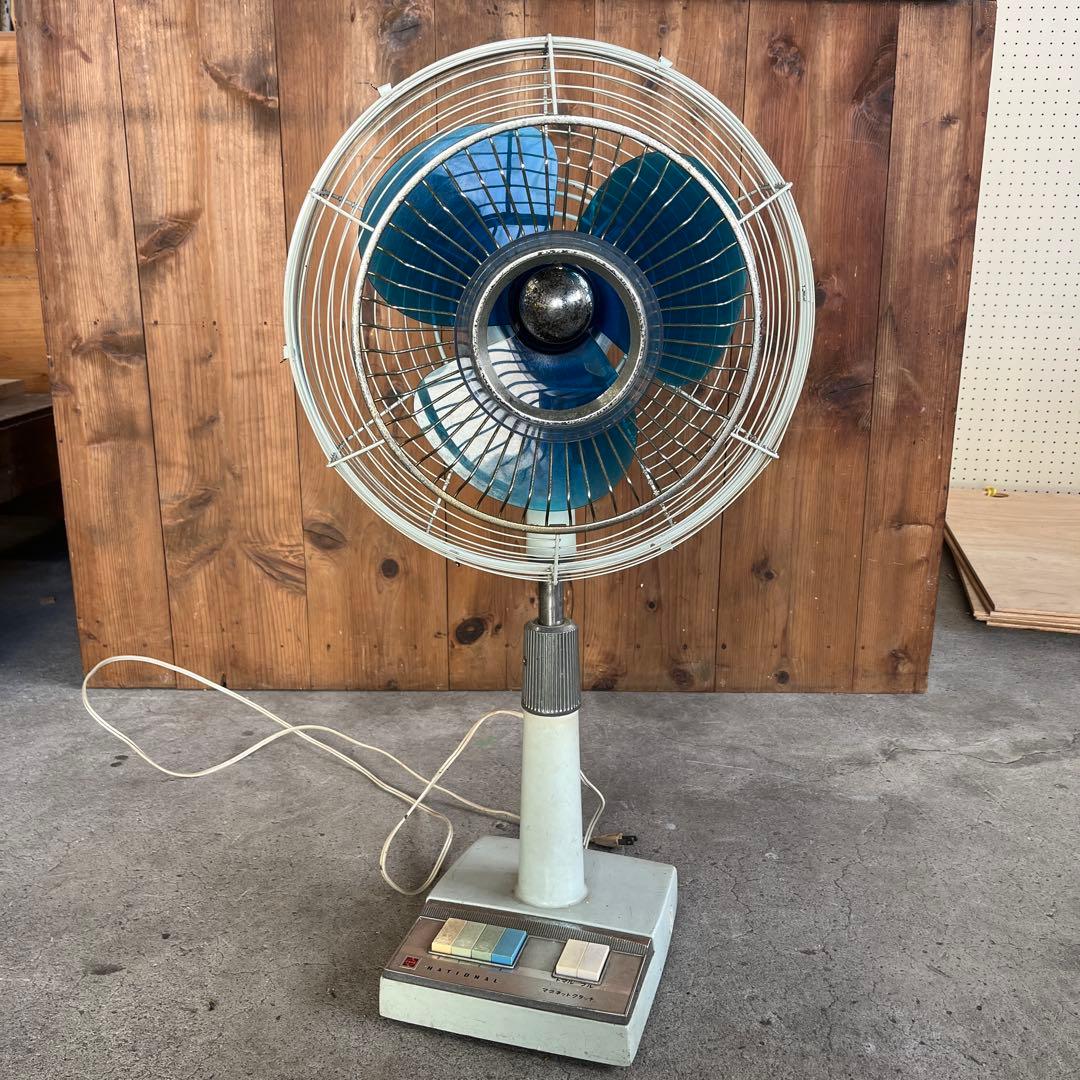 ナショナル製レトロな扇風機「F-30QE」
