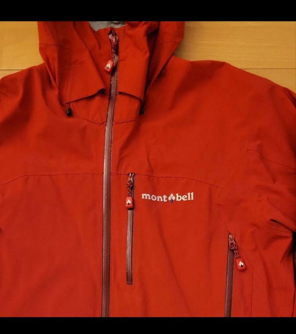 mont-bell GORE-TEX マウンテンパーカー レッド
