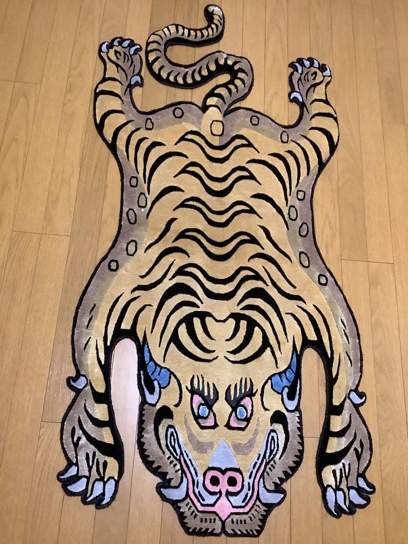 SALE 《 本物　新品 》 シルク　チベタンタイガー　Lサイズ　147cm
